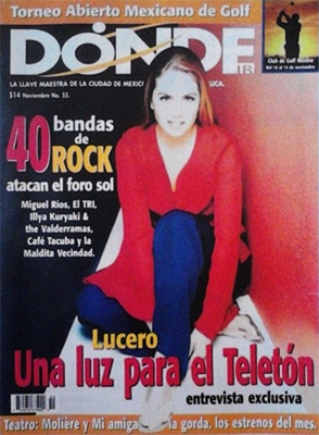 lucero revista donde ir 1998